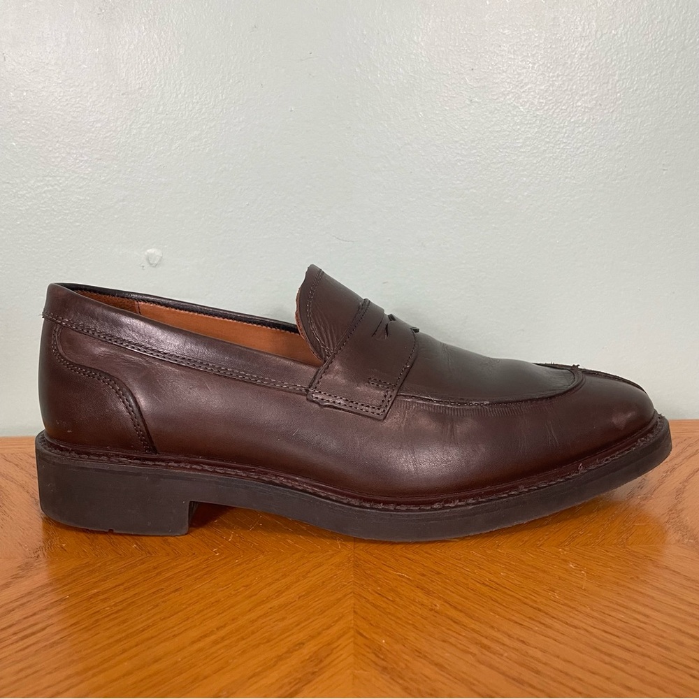 Allen Edmonds Denali Penny Loafers Men Size 9 Chocolate Brown 5780‎
